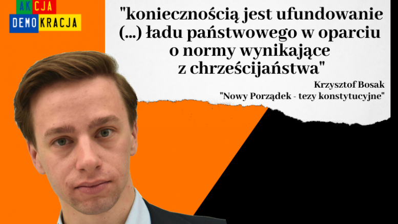 Krzysztof Bosak ING Akcja Demokracja Wybory