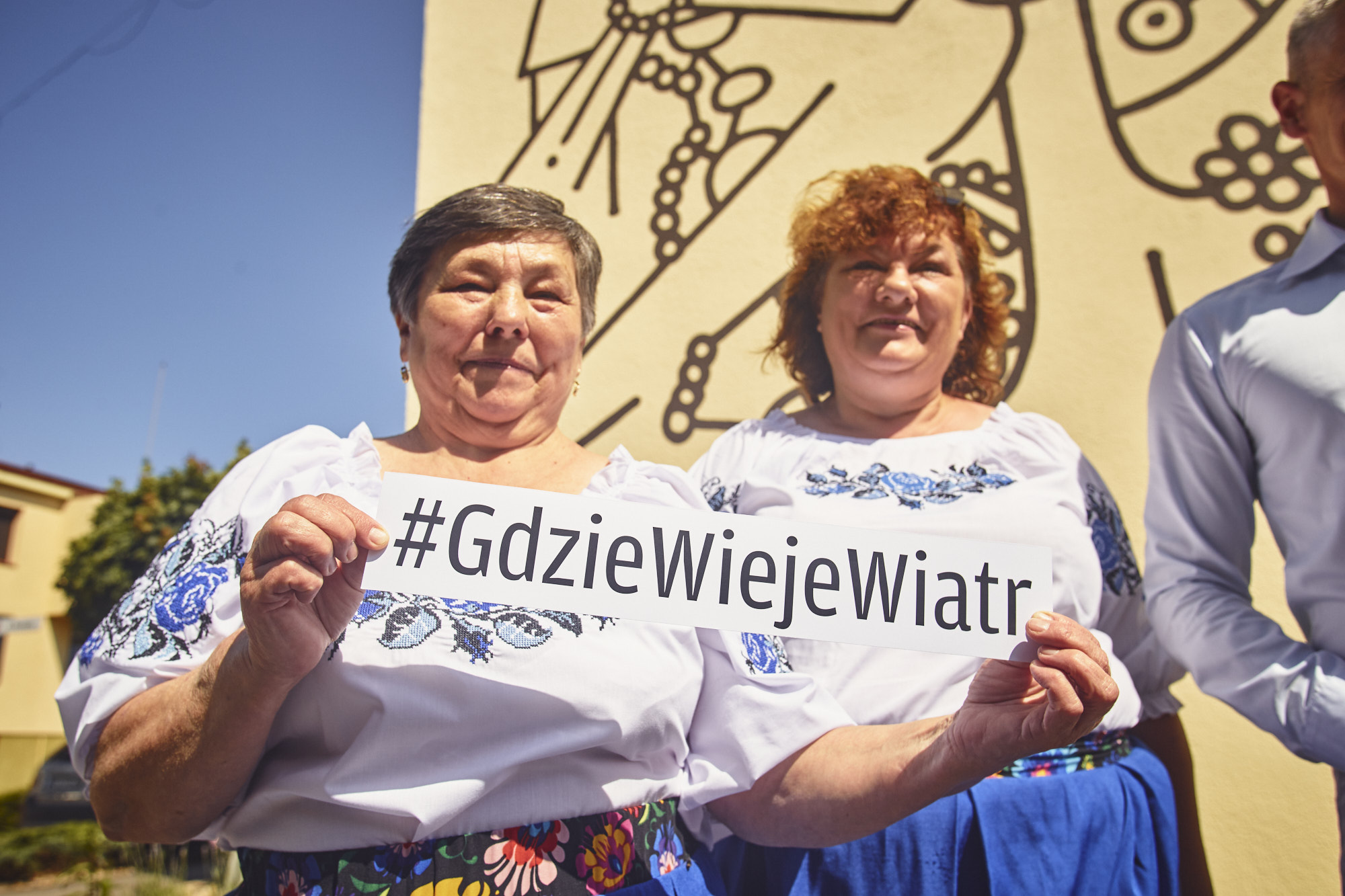 Murale wiatrem malowane. Polskie miasta pokazują, że zielona energia ma ludzką twarz